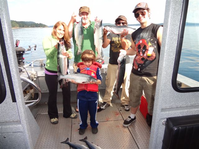 Services Page Saltspring Reel Action Fishing Charters Saltspring